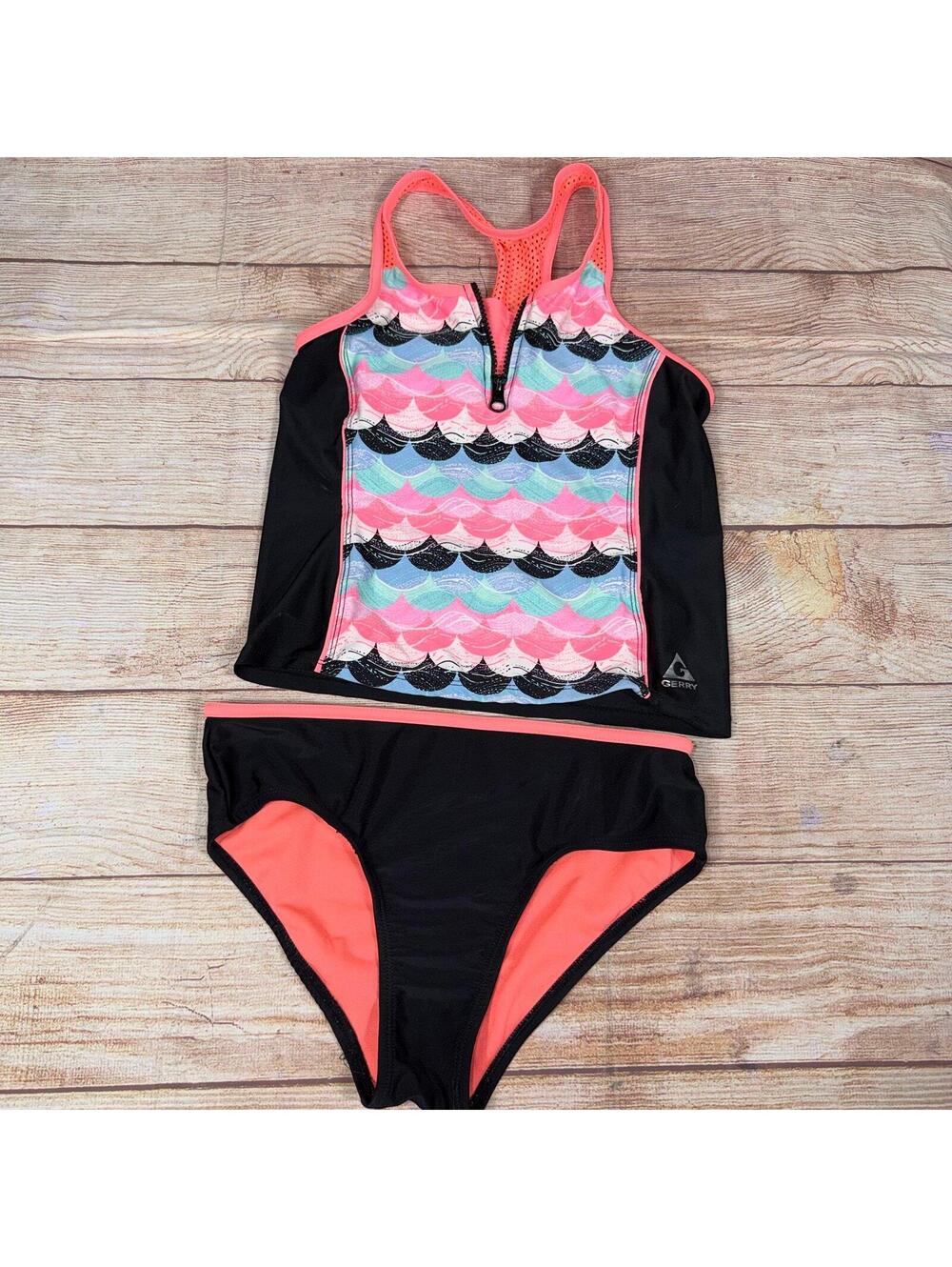 Gerry Girls Large 14/16 Two-Piece Swimsuit